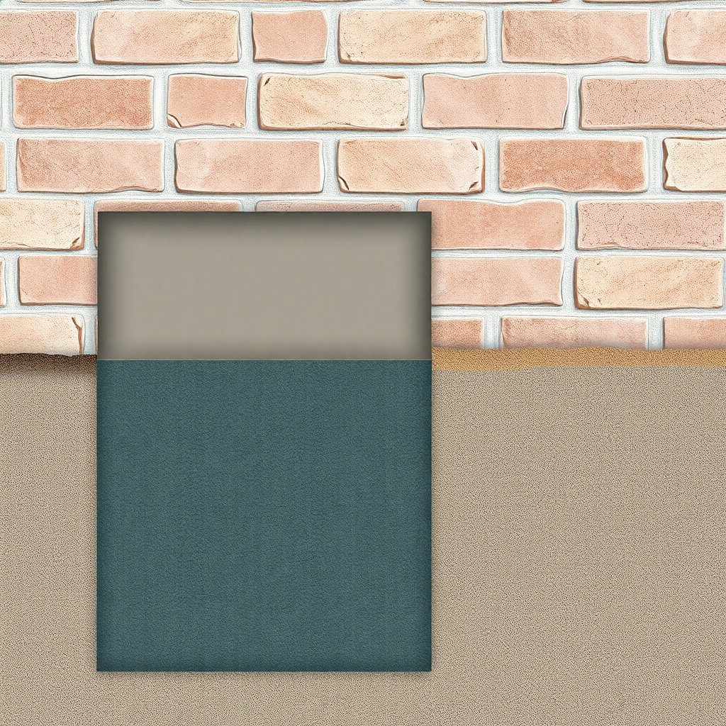 Cross-section of Izolevi XPS Levha applied on a basement wall with proper drainage