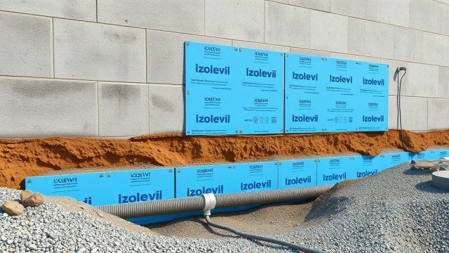 Izolevi XPS Levha ile Temel Yalıtımında Drenaj ve Koruma Yöntemleri